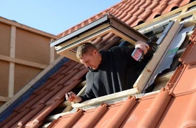 Pose de fenêtres de toit Velux à Écorches